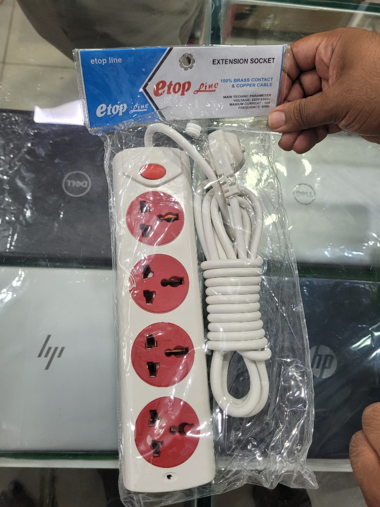Etop Line 4-Socket Universal Extension