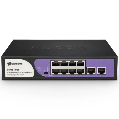 BDCOM S1000-8P2F – Popular Networking Product for Reliable Everyday Use